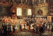 Nicolas Lancret Seat of Justice in the Parliament of Paris in 1723 oil painting picture wholesale